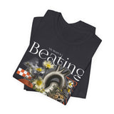 My Heart Is Beating Floral Anatomy Collage Unisex Jersey Short Sleeve Tee Abstract Vintage Graphic Artistic Streetwear Statement T Shirt