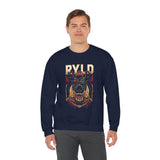 Jabali Warlord Unisex Sweatshirt Bold Warrior Streetwear Savage Fantasy Pullover for Battle Lovers and Dark Mythology Inspired Fall Fashion