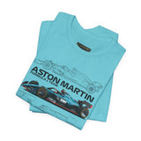 Single Seater Racing Car Artwork Unisex Heavy Cotton Tee High Speed Inspired Streetwear Graphic Shirt For Motorsport Fans And Performance Enthusiasts