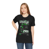 Kawasaki Z900 Green Naked Street Bike Graphic Unisex Heavy Cotton Tee Motorcycle Racing Streetwear Urban Rider Style Gift Shirt
