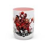 Legends On Court Ceramic Mug Basketball Gift For Sports Fans Gym Lovers Urban Lifestyle Drinkware Bold Streetwear Design Perfect For Coffee Tea And Everyday Motivation