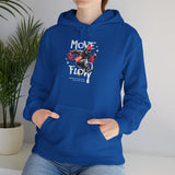Move With Flow Breakdance Graphic Unisex Heavy Blend Hooded Sweatshirt Hip Hop Streetwear Dance Rhythm Hoodie