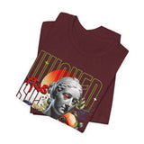 Wicked Supreme Unisex Jersey Short Sleeve Tee Graphic Streetwear T Shirt Statue Art Design Aesthetic Bold Vintage Inspired Supreme Print Casual Fashion