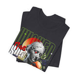 Wicked Supreme Unisex Jersey Short Sleeve Tee Graphic Streetwear T Shirt Statue Art Design Aesthetic Bold Vintage Inspired Supreme Print Casual Fashion