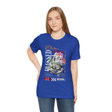 Blessed Praying Hands Floral Christian Graphic Unisex Jersey Short Sleeve Tee Faith Inspired Religious Streetwear Bold Motivational T Shirt