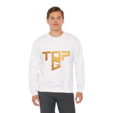 TopG Graphic Unisex Heavy Blend Crewneck Sweatshirt Motivational Hustler Streetwear Fitness Entrepreneur Alpha Mindset Pullover