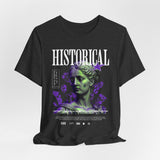 Historical Statue Graphic Premium Unisex Jersey Short Sleeve Tee Vintage Aesthetic Streetwear T-Shirt