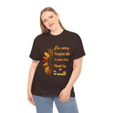 Unisex Ho’oponopono Sunflower T Shirt Healing Affirmation Tee Spiritual Gratitude Mindfulness Inspired Positive Energy Heavy Cotton Graphic Top