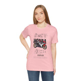 Honda CBR Superbike Blueprint Racing Motorcycle Graphic Tee Sport Bike Track Design T Shirt For Riders Speed Lovers Motorsport Streetwear Gift