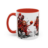 Legends On Court Ceramic Mug Basketball Gift For Sports Fans Gym Lovers Urban Lifestyle Drinkware Bold Streetwear Design Perfect For Coffee Tea And Everyday Motivation
