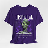 Historical Statue Graphic Premium Unisex Jersey Short Sleeve Tee Vintage Aesthetic Streetwear T-Shirt