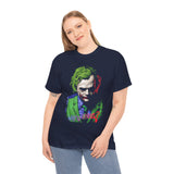 The Jocker Why So Serious Within Unisex Heavy Cotton Tee Bold Psychological Streetwear Art Dark Emotion Graphic Shirt for Fearless Thinkers and Urban Rebels