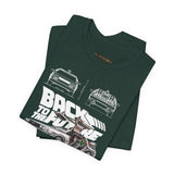 Futuristic Retro Sci Fi Time Travel Car Blueprint Art Unisex Heavy Cotton Tee Premium Streetwear For Vintage Car Lovers Collectors And Enthusiasts