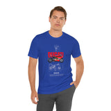 Italian Superbike 1199 Inspired Racing Motorcycle Blueprint Graphic Unisex Heavy Cotton Tee Premium Streetwear T Shirt for Riders Bikers Enthusiasts and Everyday Wear