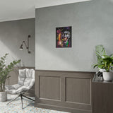 Jocker Sinister Grin Glossy Poster Dark Gothic Wall Art Psychological Expression Bold Horror Design Cinematic Home Decor Collector Piece For Visionary Creatives And Fearless Souls