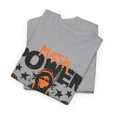 Mask Power Anonymous Strength Graphic Unisex Heavy Cotton Tee Bold Urban Streetwear Empowerment Hacker Inspired Motivational T Shirt