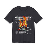 Currency Blaze Burning Money Graphic Unisex Jersey Short Sleeve Tee Bold Streetwear Flame Cash Statement T Shirt Urban Fashion