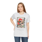 Beauty of Art Floral Collage Unisex Jersey Short Sleeve Tee Vintage Aesthetic Graphic Fashion Artistic Statement Streetwear T Shirt