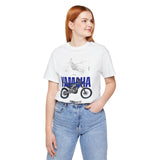 YZ Motocross Dirt Bike Blueprint Graphic Unisex Heavy Cotton Tee Off Road Racing Inspired Streetwear Gift for Riders and Bike Lovers