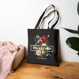 You Can Be Whatever Motivational Tote Bag Durable Eco Friendly Reusable Cotton Carryall Bold Floral Empowerment Design Perfect Gift for Women Friends Shoppers and Dreamers