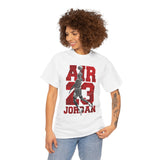 Air Jordan Sky Legend Unisex Heavy Cotton Tee Bold Athletic Streetwear Design Inspirational Basketball Dunk Artwork Motivational Sports Graphic Tee For Dreamers And Hustlers