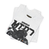 Yamaha MT 07 Inspired Naked Bike Motorcycle Graphic Unisex Heavy Cotton Tee Premium Streetwear T Shirt for Riders Bikers Moto Enthusiasts Everyday Wear