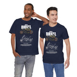 Ducati Inspired Power Cruiser Motorcycle Graphic Unisex Heavy Cotton Tee Premium Streetwear T Shirt for Riders Bikers Enthusiasts and Everyday Wear