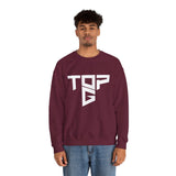TopG Graphic Unisex Heavy Blend Crewneck Sweatshirt Black Motivational Hustler Streetwear Fitness Entrepreneur Alpha Mindset Pullover