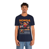 Honda CBR Racing Motorcycle Graphic Tee Superbike Track Inspired Sport Bike T Shirt For Riders Speed Lovers Motorsport Streetwear Gift