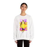 The Court Monarch Unisex Sweatshirt Motivational Basketball Streetwear Bold Athletic Pullover for Champions Dreamers and Sports Lovers