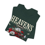 Heavens Hallucinations Unisex Jersey Short Sleeve Tee Comfortable Modern Streetwear Bold Artistic Floral Graphic Design Perfect Gift for Friends Birthdays Casual Wear