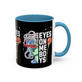 Eyes On Me Boys Medusa Accent Coffee Mug 11oz 15oz Mythological Streetwear Bold Empowerment Design Perfect Gift for Coffee Lovers Friends Birthdays Daily Motivation
