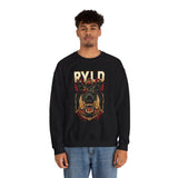 Jabali Warlord Unisex Sweatshirt Bold Warrior Streetwear Savage Fantasy Pullover for Battle Lovers and Dark Mythology Inspired Fall Fashion