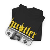 Hustler Original Money Maker Unisex Heavy Cotton Tee Streetwear Graphic Bold Dollar Bill Print Motivational Entrepreneur T Shirt