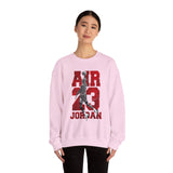 Air Jordan Sky Legend Unisex Sweatshirt Heavy Blend Motivational Athletic Streetwear Bold Basketball Inspired Design Premium Comfort Fashion For Dreamers Hustlers And Game Changers