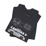 European Performance Sports Car Inspired Graphic T Shirt Classic Rear Engine Coupe Style Automotive Art Racing Streetwear Unisex Tee High Speed Luxury Car Culture Design Shirt for Auto Enthusiasts