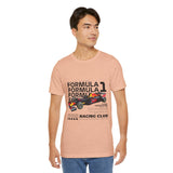 High Performance Single Seater Racing Car Graphic Unisex Heavy Cotton Tee Premium Motorsport Streetwear For Speed Lovers And Daily Casual Wear