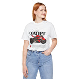 Ducati Inspired Streetfighter Superbike Graphic Unisex Heavy Cotton Tee Premium Racing Streetwear T Shirt for Riders Bikers Enthusiasts and Everyday Wear