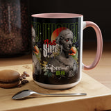 Wicked Supreme Accent Coffee Mug 11oz 15oz Statue Art Graphic Cup Supreme Inspired Streetwear Bust Design Bold Daily Motivation Ceramic Gift Drinkware