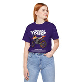Yamaha YZ450F Inspired Motocross Blueprint Unisex Heavy Cotton Tee Dirt Bike Racing Graphic Streetwear Shirt Gift For Riders