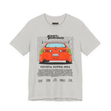 Legendary Orange Street Machine Rear View Unisex Heavy Cotton Tee Powerful JDM Inspired Car Art Graphic Shirt for Collectors and Gearheads