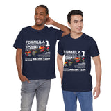 High Performance Single Seater Racing Car Graphic Unisex Heavy Cotton Tee Premium Motorsport Streetwear For Speed Lovers And Daily Casual Wear