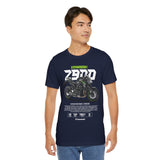 Z900 Streetfighter Blueprint Unisex Heavy Cotton Tee Naked Bike Inspired Performance Motorcycle Graphic Streetwear Gift