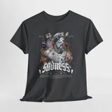 Sadness Graphic T Shirt Unisex Heavy Cotton Tee Greek Statue Art Design Emotional Aesthetic Streetwear Vintage Gothic Fashion Artistic Expression Top