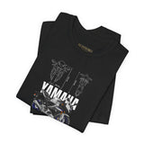 YZF R15 Inspired Motorcycle Graphic Unisex Heavy Cotton Tee Racing Sport Bike Streetwear Gift For Riders Speed Lovers Track Style Casual Wear