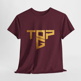 Top G Andrew Tate Graphic T Shirt Black Unisex Streetwear Motivational Hustle Tee Gold Typography Design