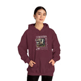 Fearless Devotion Unisex Heavy Blend Hooded Sweatshirt Loyalty Commitment Courage Graphic Streetwear Pullover Hoodie