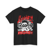Happiness Is Not About Money Graphic Unisex Heavy Cotton Tee Bold Streetwear Motivational Quote T Shirt
