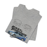 Nissan Skyline R34 GTR Inspired Illustrated JDM Performance Sports Car Graphic T Shirt Japanese Turbo Street Racing Automotive Streetwear Iconic 90s Car Culture Gift For JDM Enthusiasts