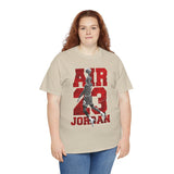 Air Jordan Sky Legend Unisex Heavy Cotton Tee Bold Athletic Streetwear Design Inspirational Basketball Dunk Artwork Motivational Sports Graphic Tee For Dreamers And Hustlers